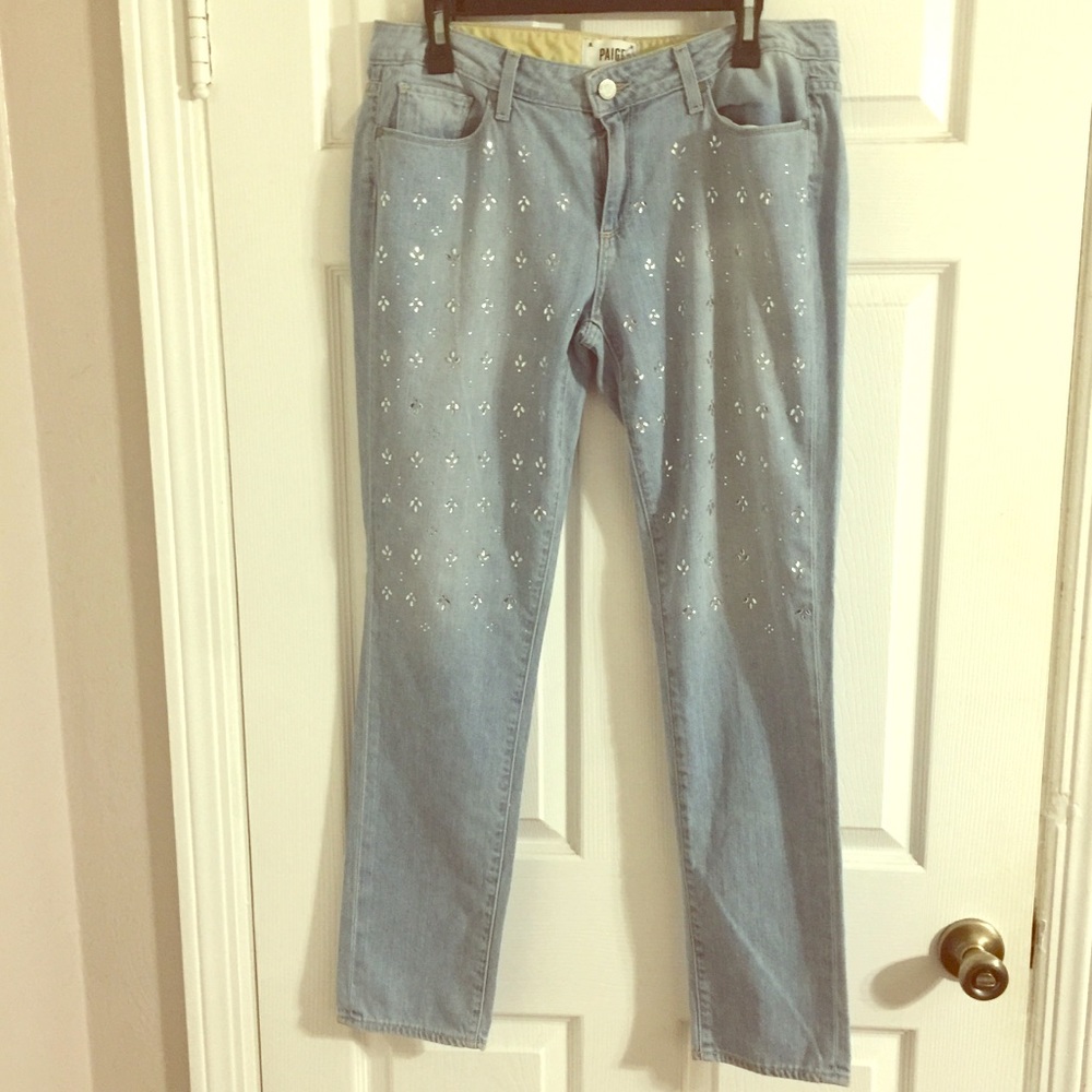 Jimmy jimmy skinny Tear drop embellished denim